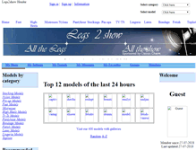 Tablet Screenshot of legsbook.com